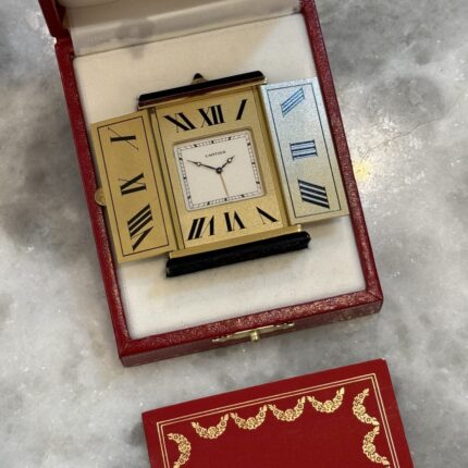 Cartier desk Clock