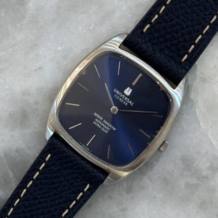 Universal Genève White Shadow Blue Dial.